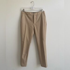 Zara Tan Chinos Classic Straight-Leg Cotton